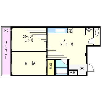 東京都板橋区熊野町 賃貸マンション 2LK