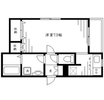 東京都北区西ヶ原２丁目 賃貸マンション 1K