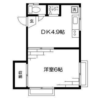 東京都北区西ヶ原２丁目 賃貸アパート 1DK