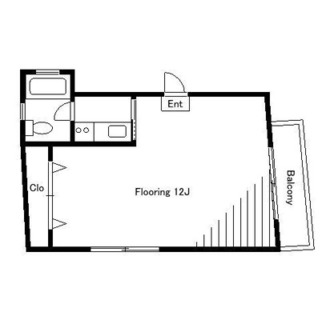 東京都板橋区滝野川７丁目 賃貸マンション 1R