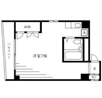 東京都豊島区巣鴨４丁目 賃貸マンション 1R