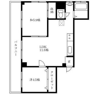 東京都豊島区巣鴨３丁目 賃貸マンション 2LDK