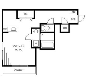 東京都板橋区板橋１丁目 賃貸マンション 1R