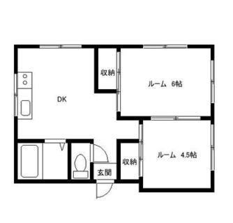 東京都豊島区北大塚１丁目 賃貸マンション 2DK