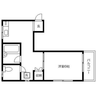 東京都豊島区北大塚２丁目 賃貸マンション 1DK