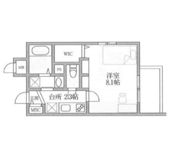 東京都北区滝野川５丁目 賃貸マンション 1K