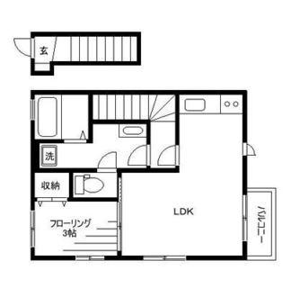 東京都北区西ヶ原２丁目 賃貸アパート 1LDK