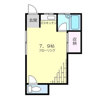 東京都豊島区池袋本町２丁目 賃貸アパート 1R