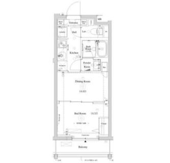 東京都北区滝野川５丁目 賃貸マンション 1DK