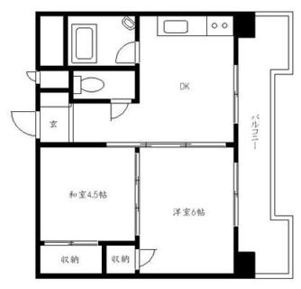 東京都豊島区北大塚２丁目 賃貸マンション 2DK