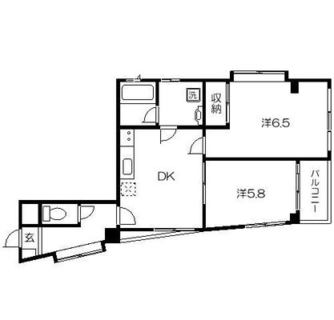 東京都豊島区西巣鴨３丁目 賃貸マンション 2DK