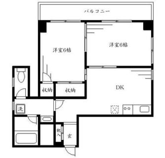 東京都豊島区上池袋１丁目 賃貸マンション 2DK