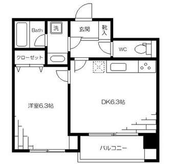 東京都豊島区巣鴨３丁目 賃貸マンション 1DK