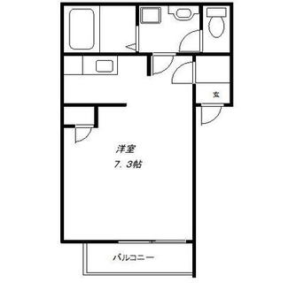 東京都北区滝野川６丁目 賃貸マンション 1K