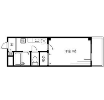 東京都豊島区西巣鴨２丁目 賃貸マンション 1K