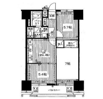 東京都板橋区板橋１丁目 賃貸マンション 3DK