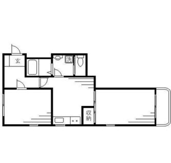 東京都北区滝野川２丁目 賃貸マンション 2DK