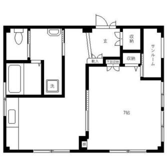 東京都豊島区巣鴨４丁目 賃貸マンション 1K