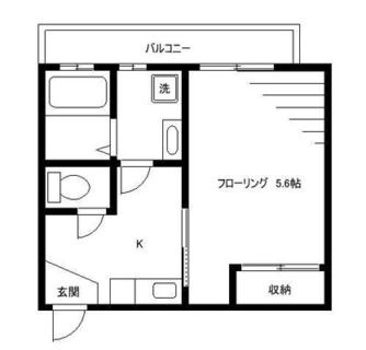 東京都豊島区巣鴨５丁目 賃貸マンション 1K