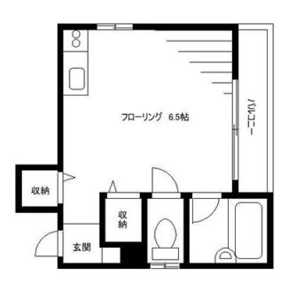 東京都北区滝野川５丁目 賃貸アパート 1R