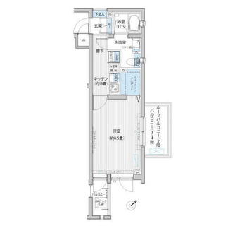 東京都豊島区巣鴨３丁目 賃貸マンション 1K