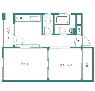 東京都豊島区北大塚２丁目 賃貸マンション 2DK