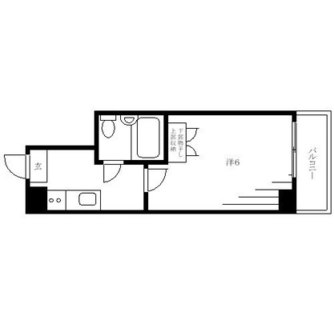 東京都北区滝野川５丁目 賃貸マンション 1K