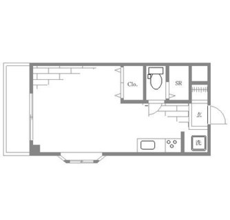 東京都豊島区北大塚３丁目 賃貸マンション 1R