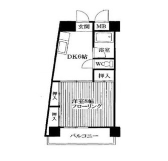 東京都豊島区西巣鴨２丁目 賃貸マンション 1DK