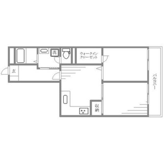 東京都北区滝野川３丁目 賃貸マンション 2DK