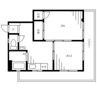 東京都北区滝野川１丁目 賃貸マンション 2K