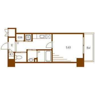 東京都豊島区北大塚２丁目 賃貸マンション 1K