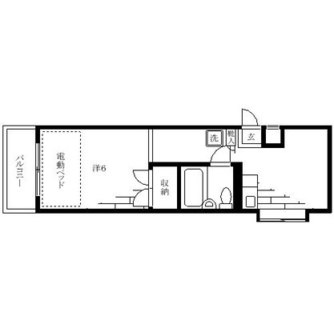 東京都板橋区板橋４丁目 賃貸マンション 1R