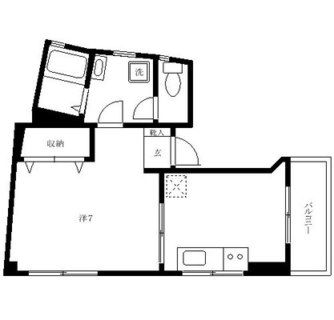 東京都北区西ヶ原１丁目 賃貸マンション 1DK