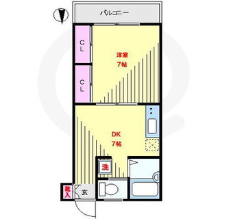 東京都豊島区上池袋２丁目 賃貸マンション 1DK